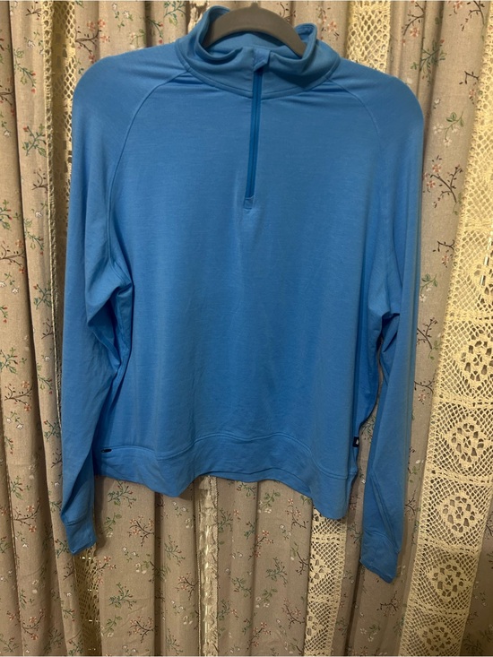REI Tops - 2/$28 REI Co-op Blue Quarter Zip Pullover Mock Neck XL